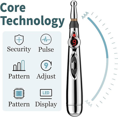 Electronic Pain Relief Therapy Meridian Energy Pulse Massager Pen