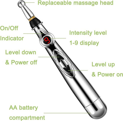 Electronic Pain Relief Therapy Meridian Energy Pulse Massager Pen